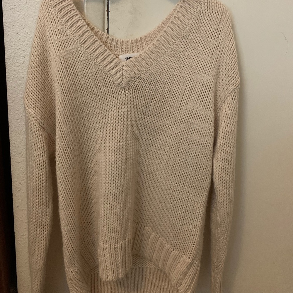 PINK Victoria secrets cream sweater